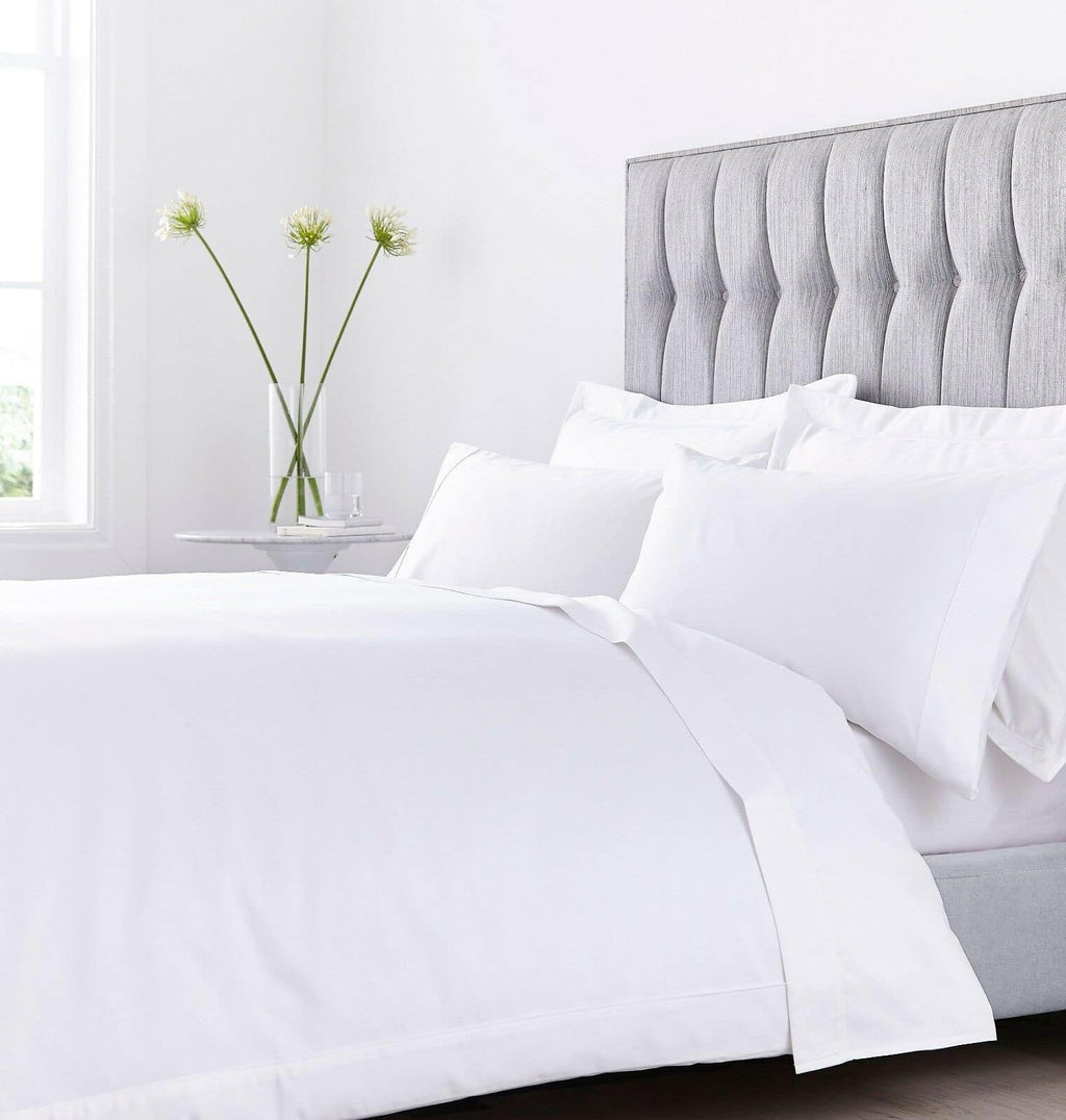 Luxury Egyptian Cotton Flat Sheet 400 Thread Count Double King Super King Sizes