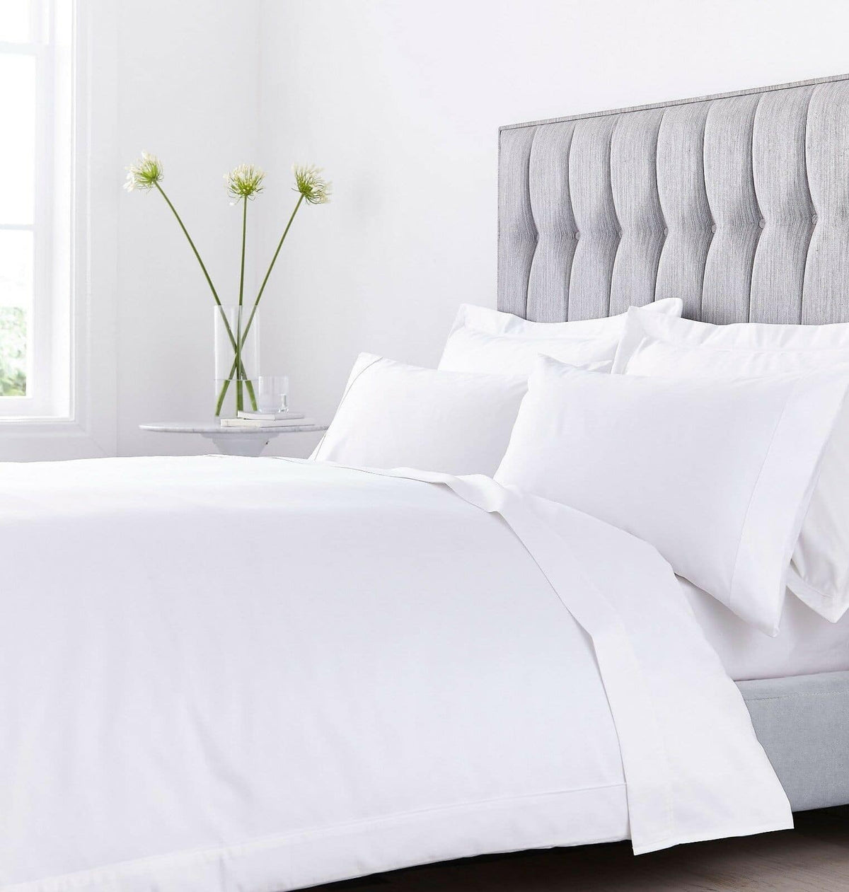 Luxury Egyptian Cotton Flat Sheet 400 Thread Count Double King Super King Sizes