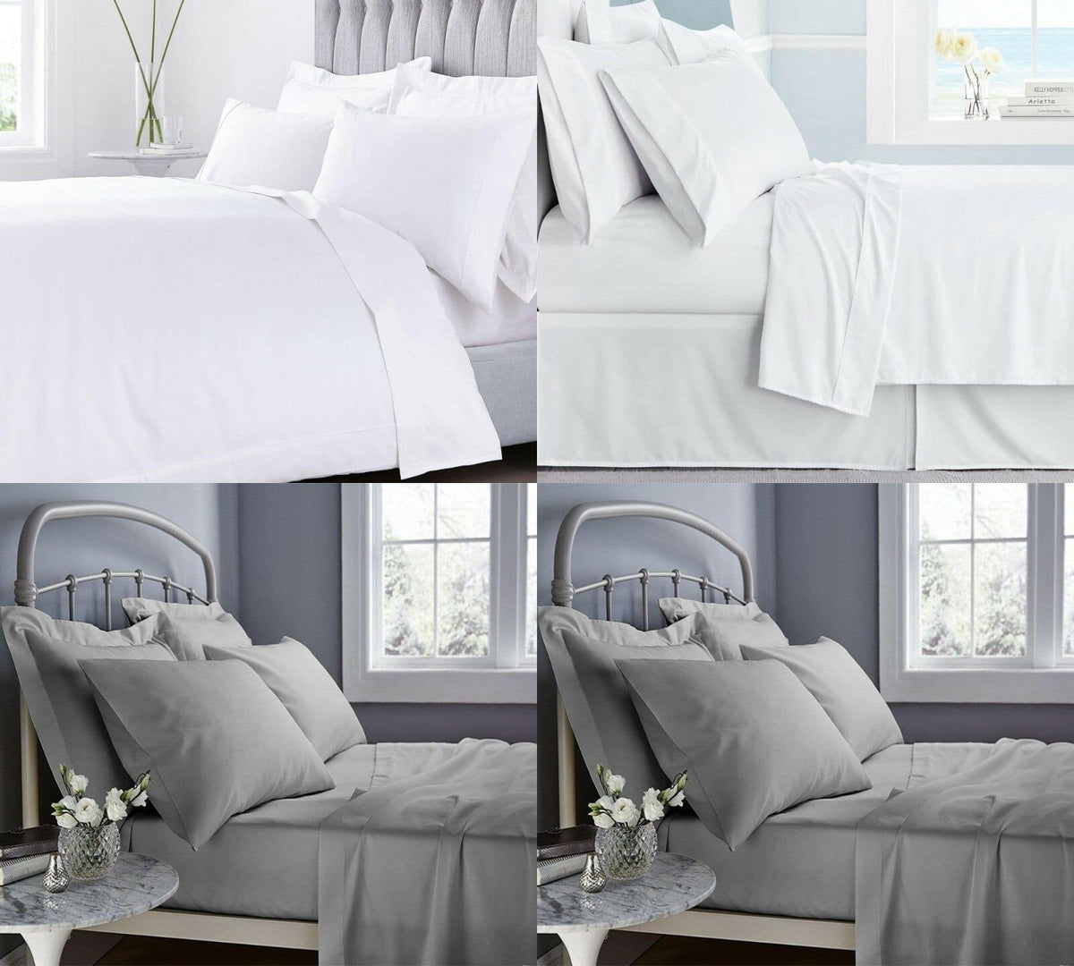 Luxury Hotel Quality 400TC Extra Deep 40cm Fitted Sheet 100% Egyptian Cotton Double King Super King