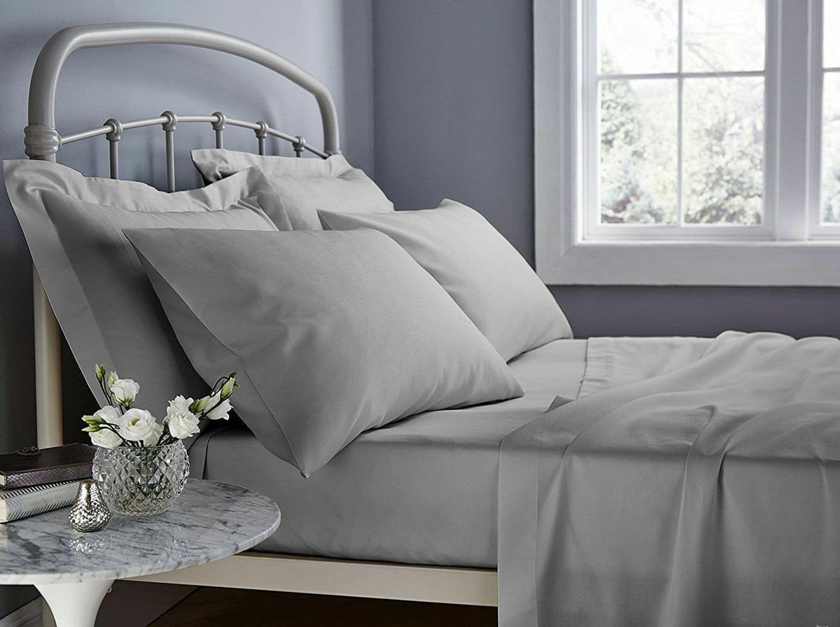 Luxury Hotel Quality 400TC Extra Deep 40cm Fitted Sheet 100% Egyptian Cotton Double King Super King