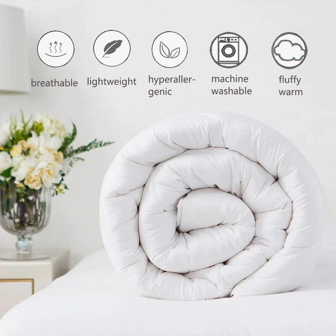 Luxury Hotel Quality Duvet Deep Sleep Quilt 4.5 10.5 13.5 15 Tog All UK Sizes